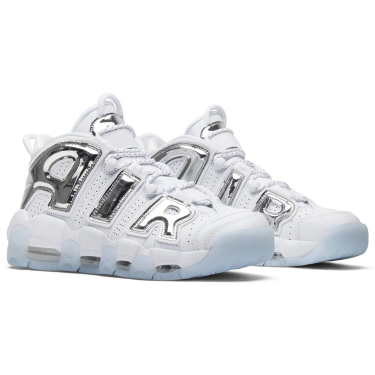 Tenis Nike Air More Uptempo Chrome White