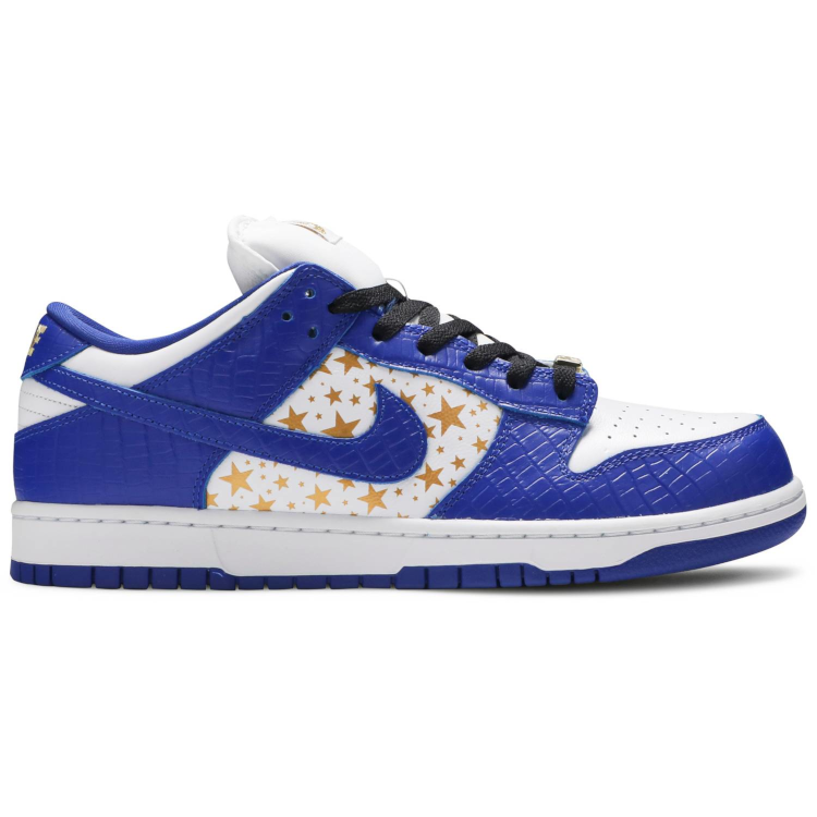 Tenis Nike Sb Dunk Low Supreme Stars Hyper Royal