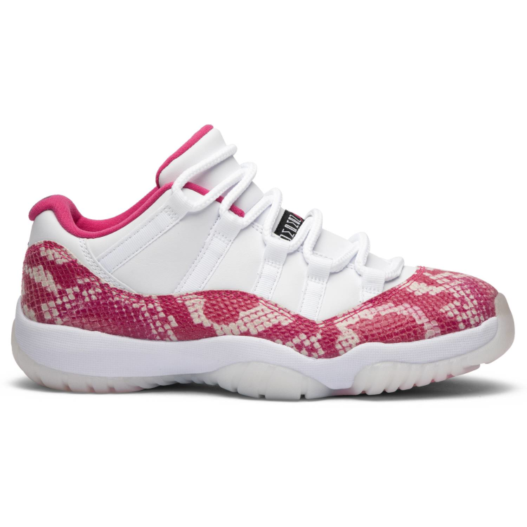Tenis Jordan 11 Low Pink Snakeskin