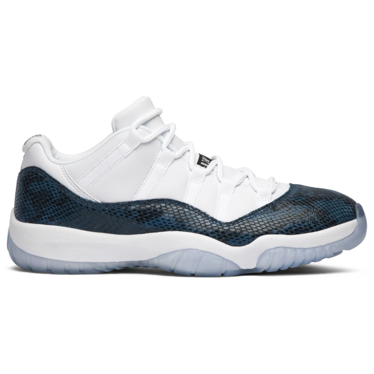Tenis Jordan 11 Low Snake Navy