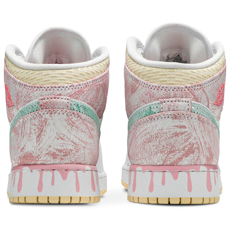 Tenis Air Jordan 1 Mid Paint Drip