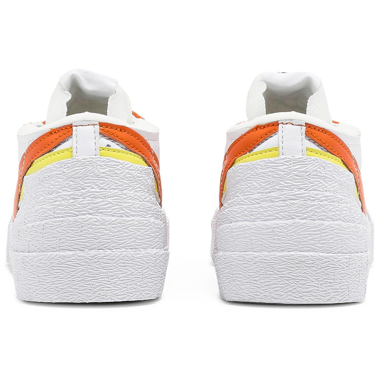 Tenis Nike Blazer Low Sacai White Magma Orange