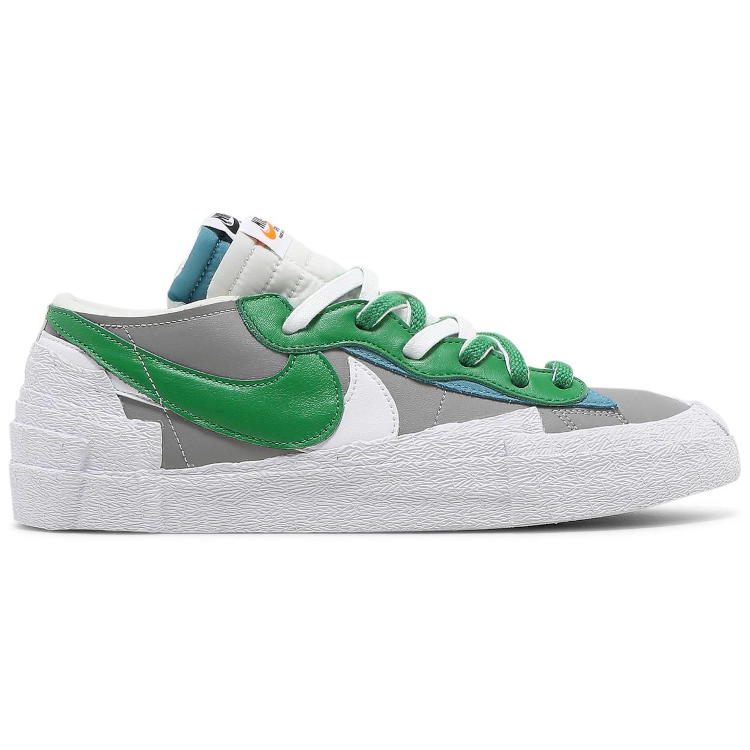 Tenis Nike Blazer Low Sacai Medium Grey Classic Green