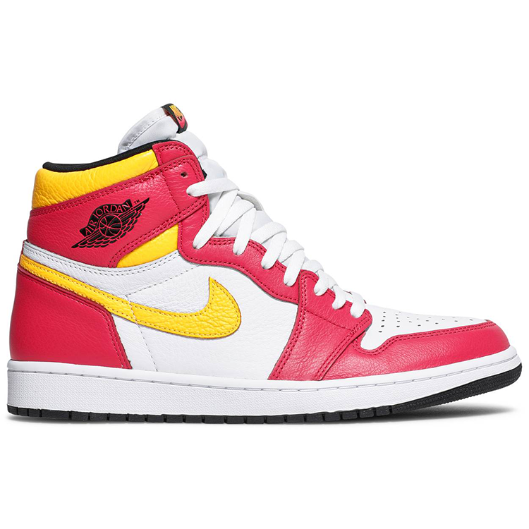 Tenis Air Jordan 1 High Light Fusion Red