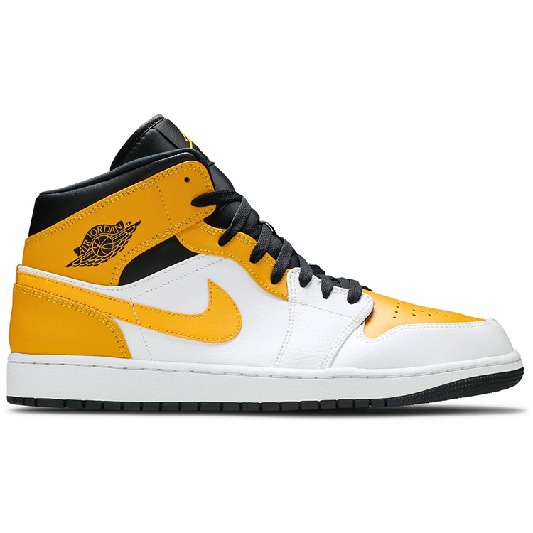Tenis Air Jordan 1 Mid University Gold