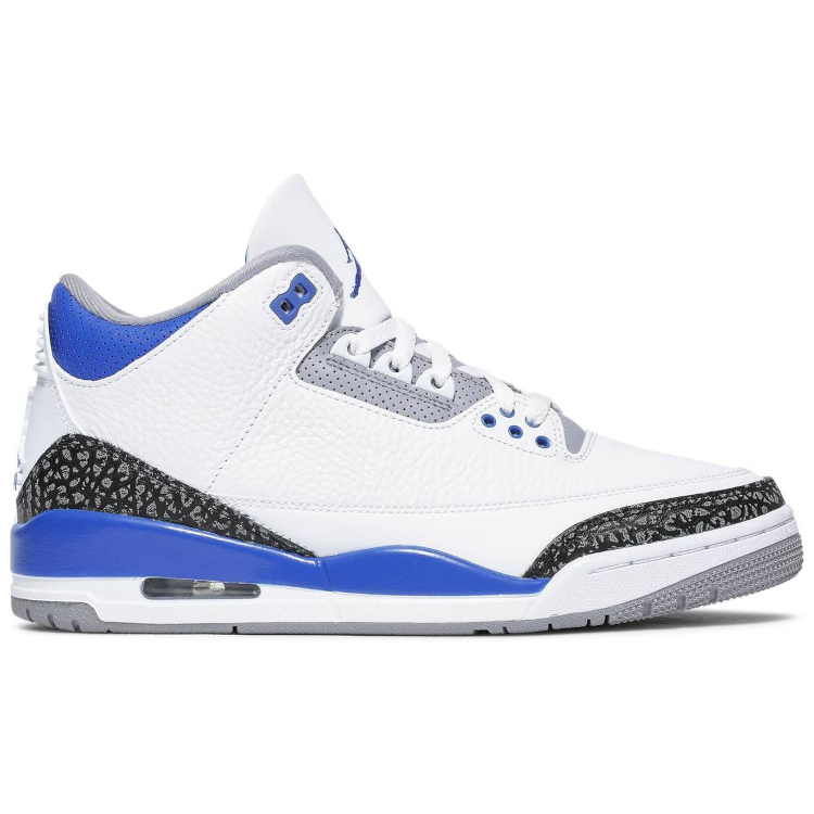 Tenis Jordan 3 Racer Blue