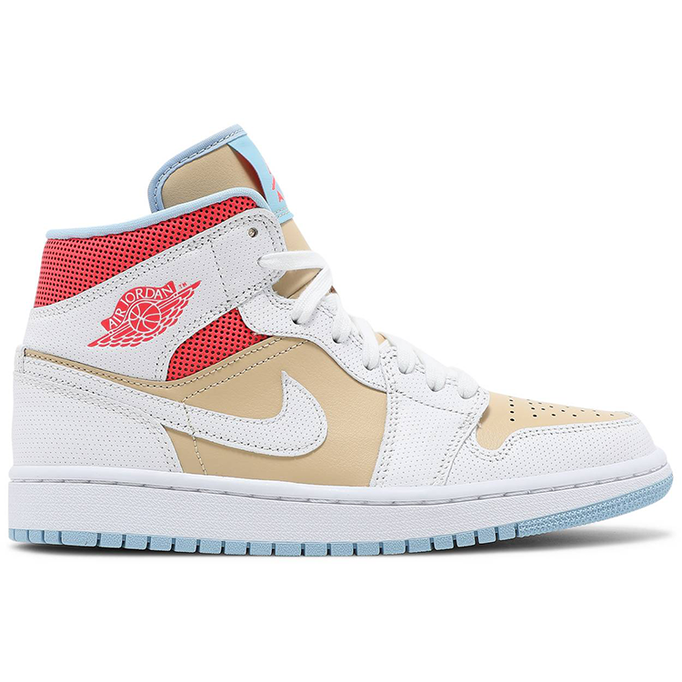 Tenis Air Jordan 1 Mid Se Sesame