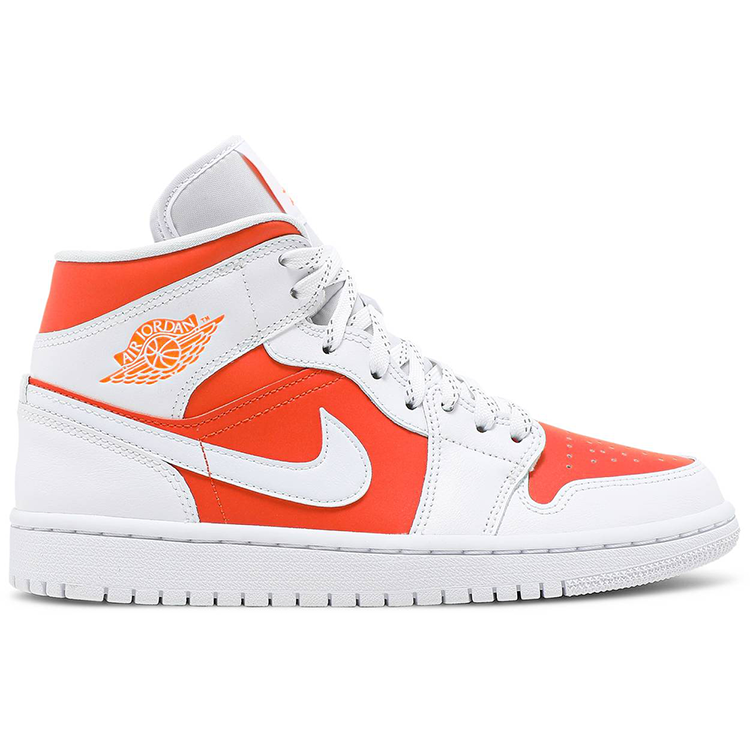 Tenis Air Jordan 1 Mid Se Bright Citrus