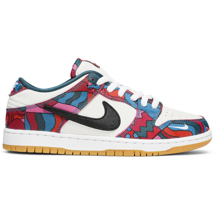 Tenis Nike Sb Dunk Low Pro Parra Abstract Art