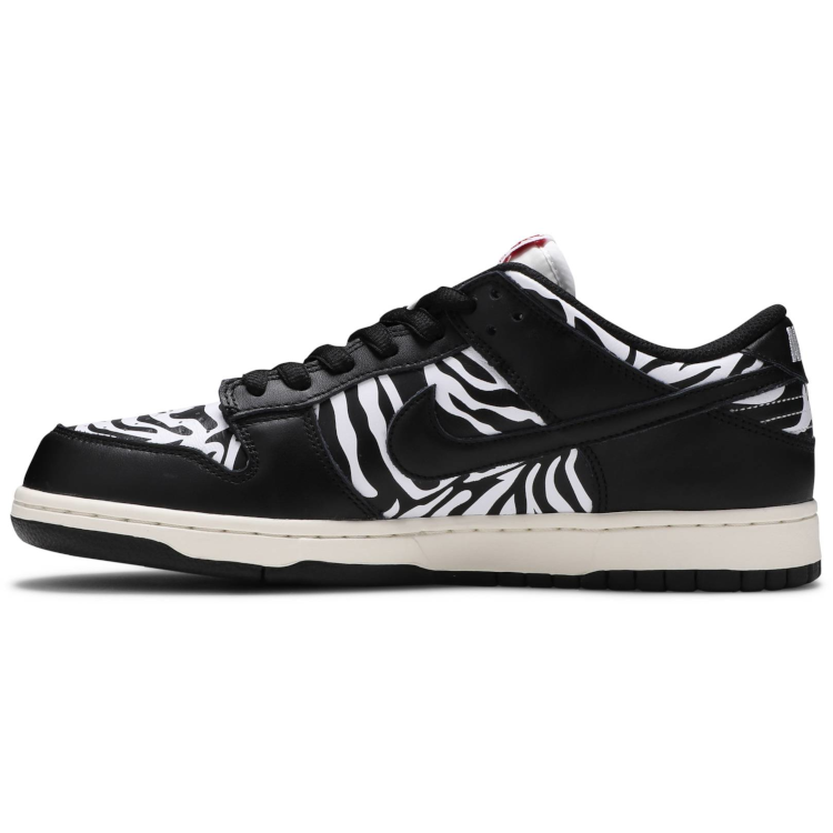 Tenis Nike Sb Dunk Low Quartersnacks Zebra