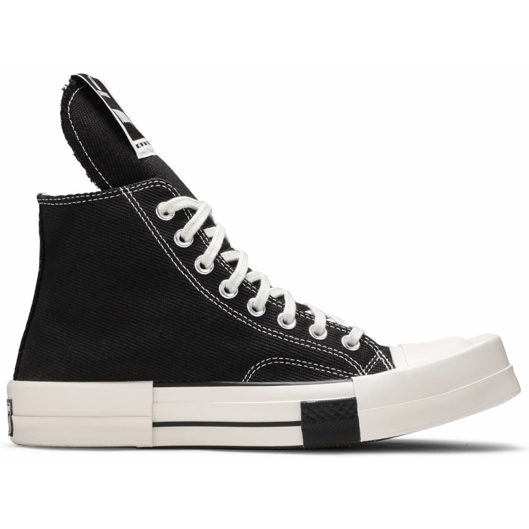 Tenis Converse Turbodrk Chuck Taylor All Star 70 Hi Rick Owens Drkshdw Black