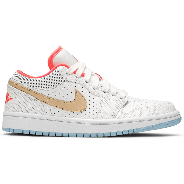 Tenis Air Jordan 1 Low Se White Sesame