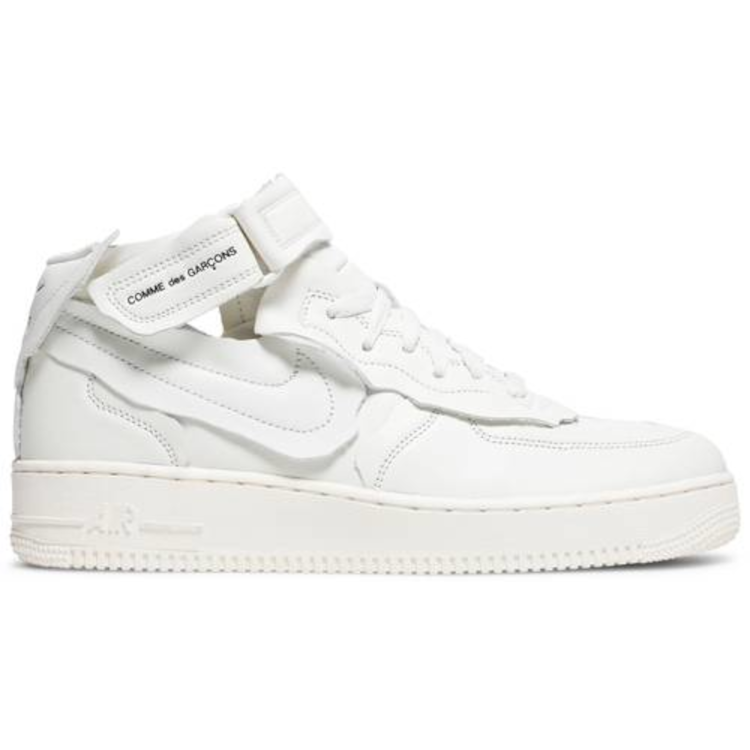 Nike Air Force 1 Mid Comme Des Garcons White