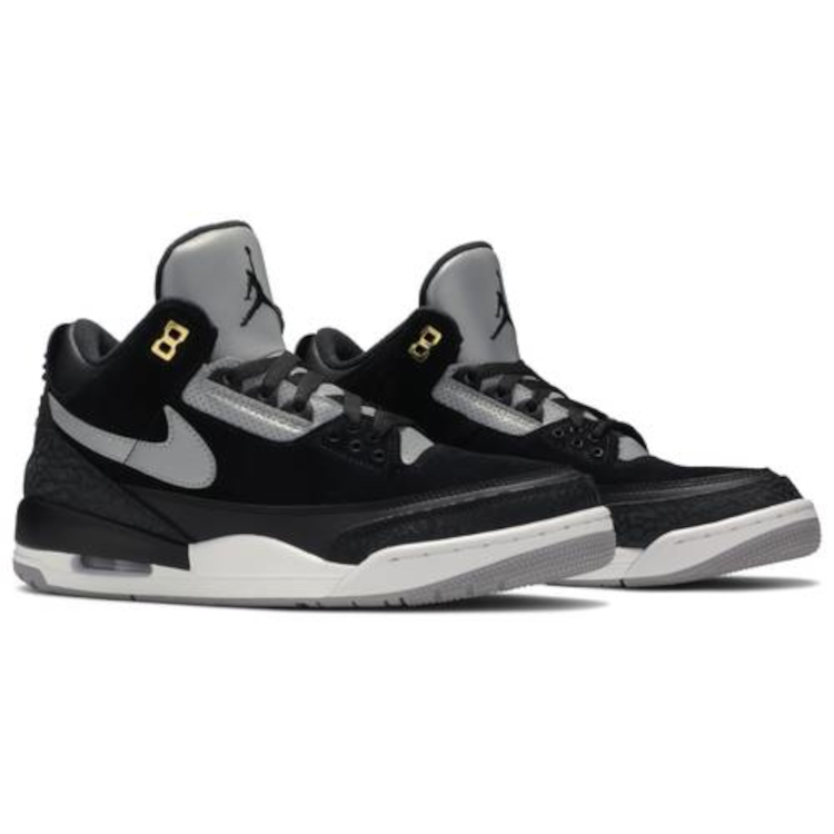 Retro Tinker Black Cement Air Jordan 3 Retro Junior Sneakers