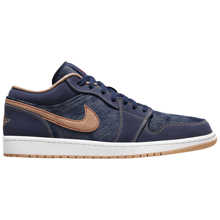 Tenis Air Jordan 1 Low Se Denim