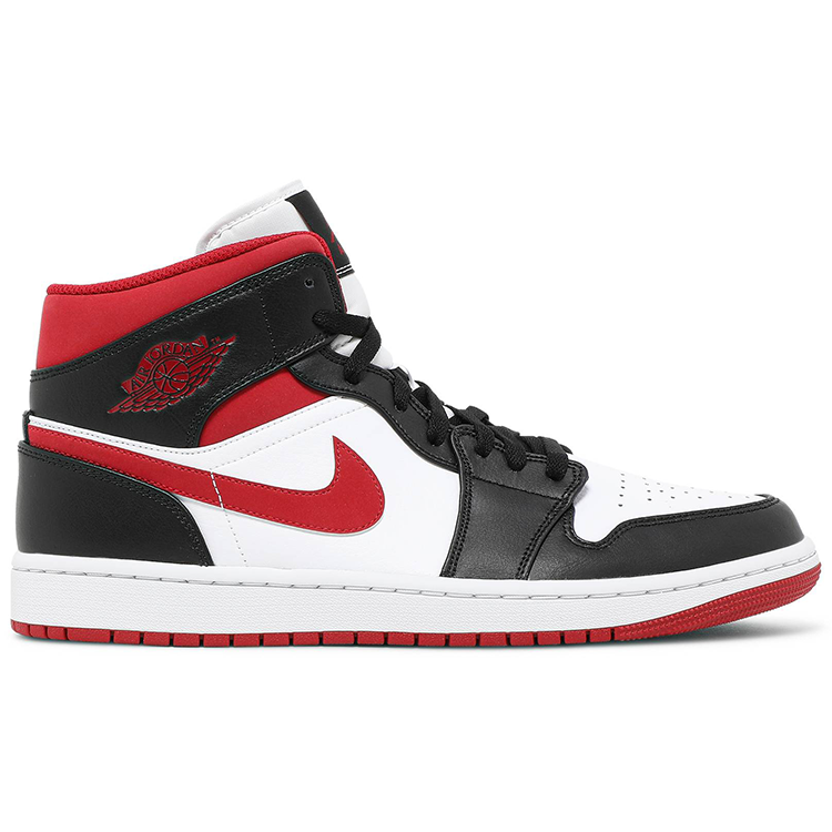 Tenis Air Jordan 1 Mid Gym Red Black White