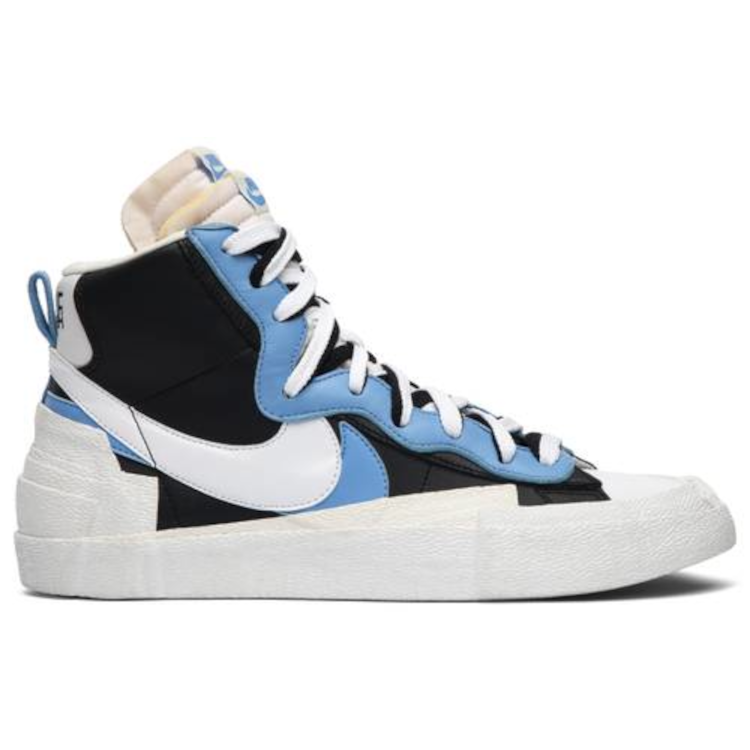Tenis Nike Blazer Mid Sacai White Black Legend Blue