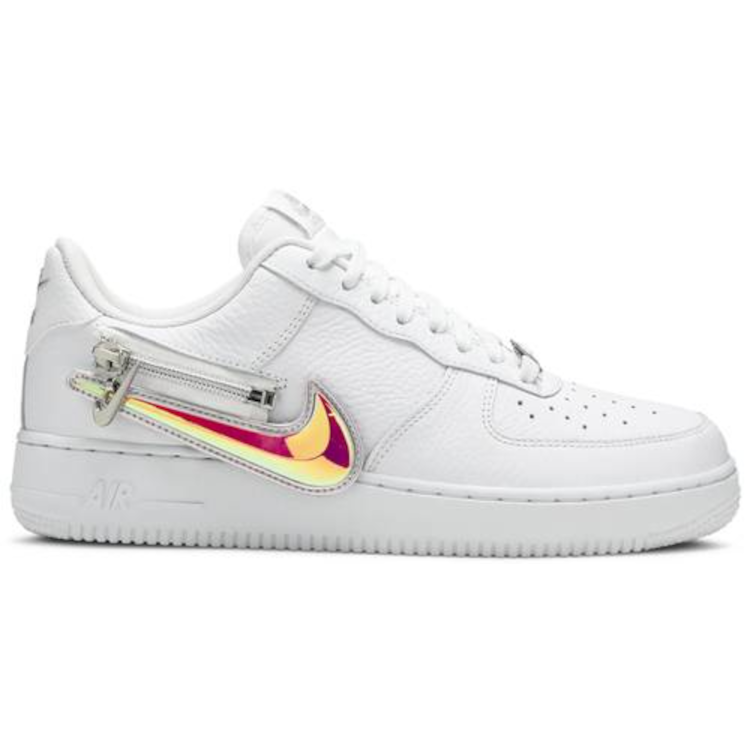 Tenis Nike Air Force 1 Low Zip Swoosh White