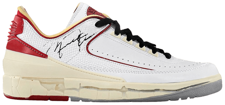 Tenis Jordan 2 Low Sp Off White White Red