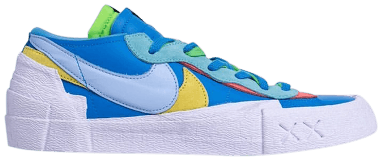 Tenis Nike Blazer Low Sacai Kaws Neptune Blue