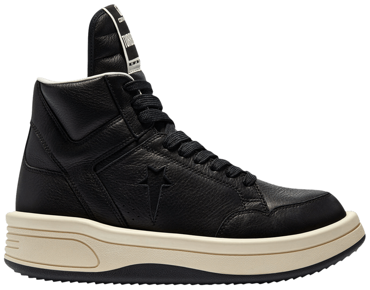 Tenis Converse Turbowpn Hi Rick Owens Drkshdw Black