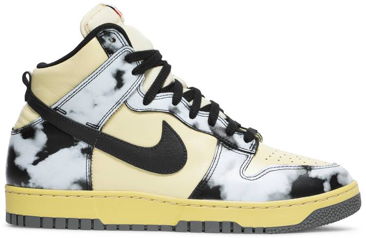 Tenis Nike Dunk High 1985 Black Acid Wash