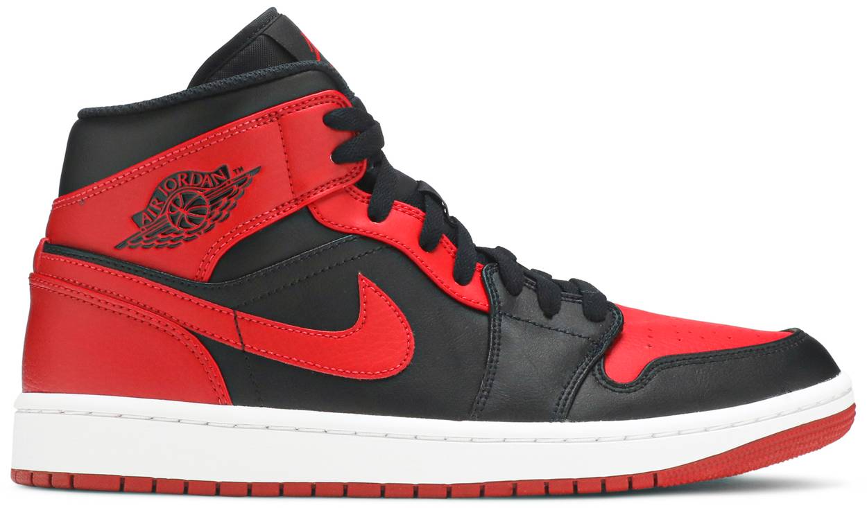 Tenis Air Jordan 1 Mid Banned 2020