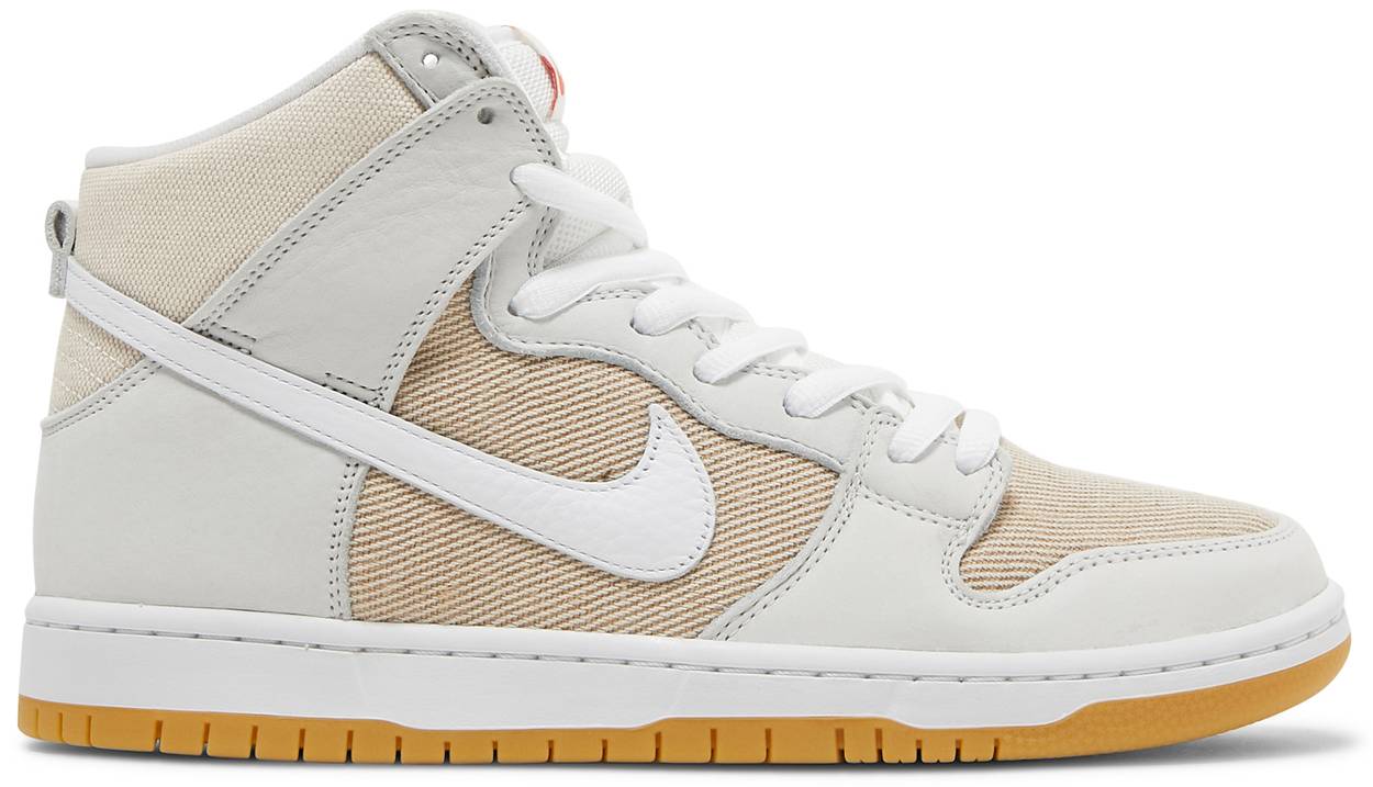 Tenis Nike Sb Dunk High Pro Iso Orange Label Unbleached Natural