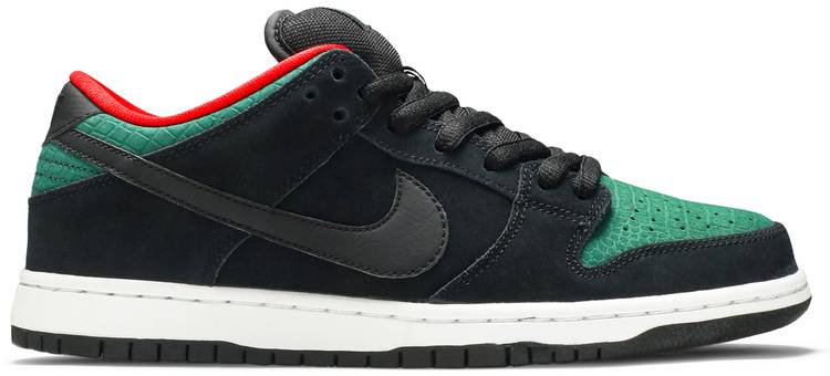 Tenis Nike Sb Dunk Low Reptile Gucci