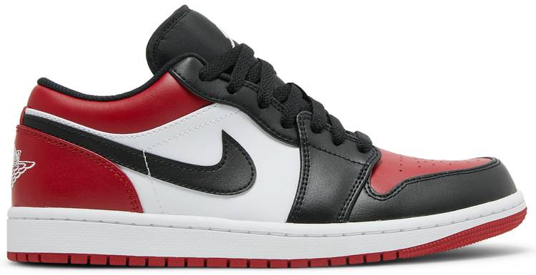 Tenis Air Jordan 1 Low Bred Toe