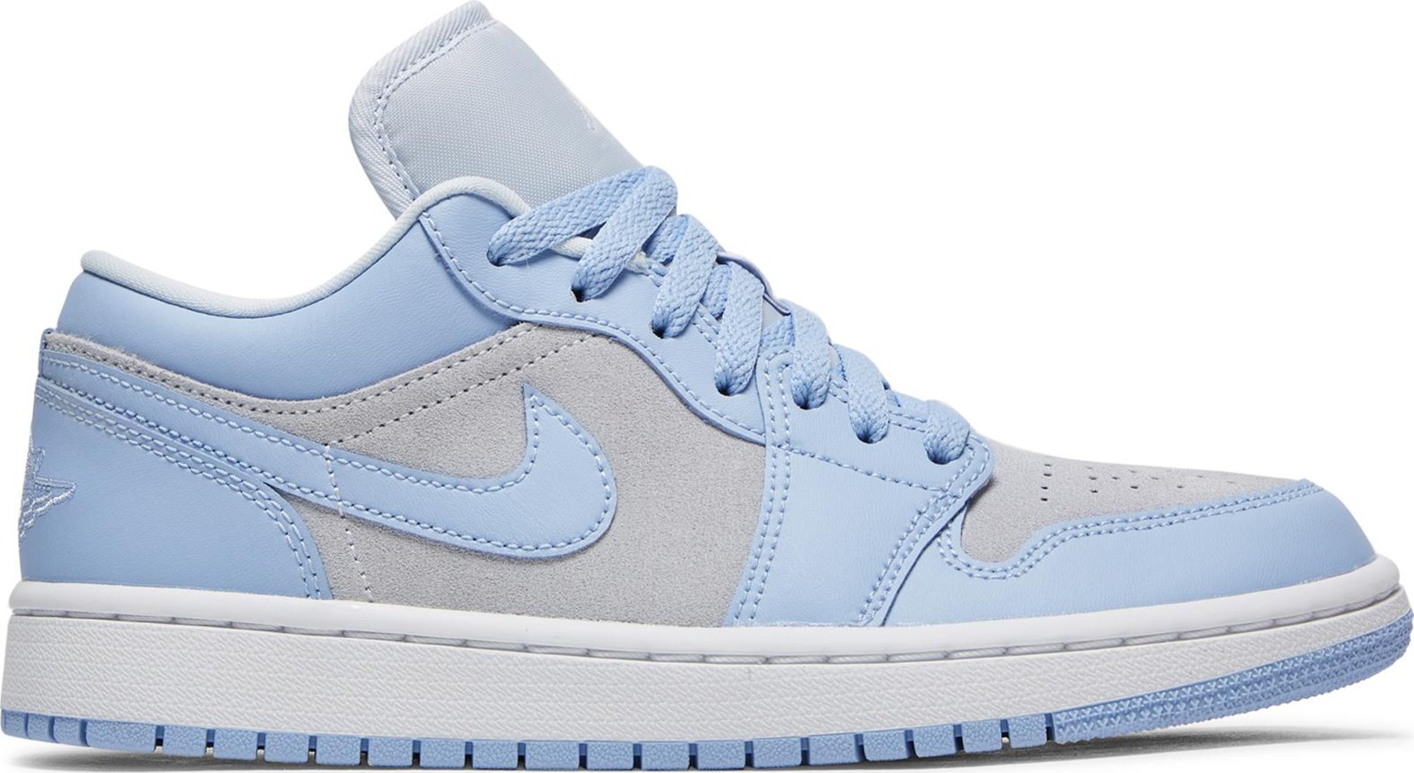Tenis Air Jordan 1 Low Football Grey Aluminum