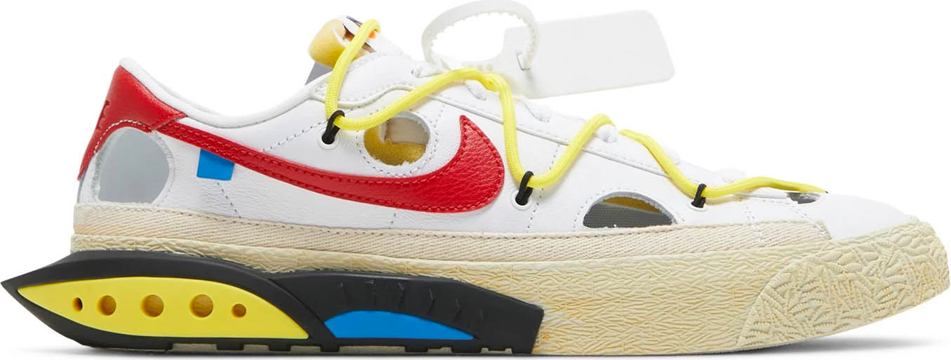 Tenis Nike Blazer Low Off White University Red