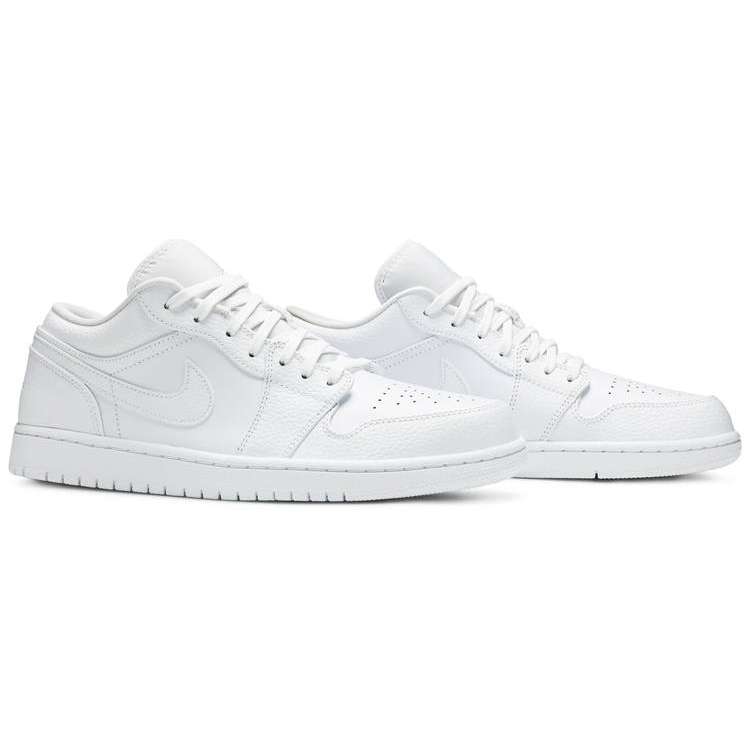 Tenis Air Jordan 1 Low Triple White 2019