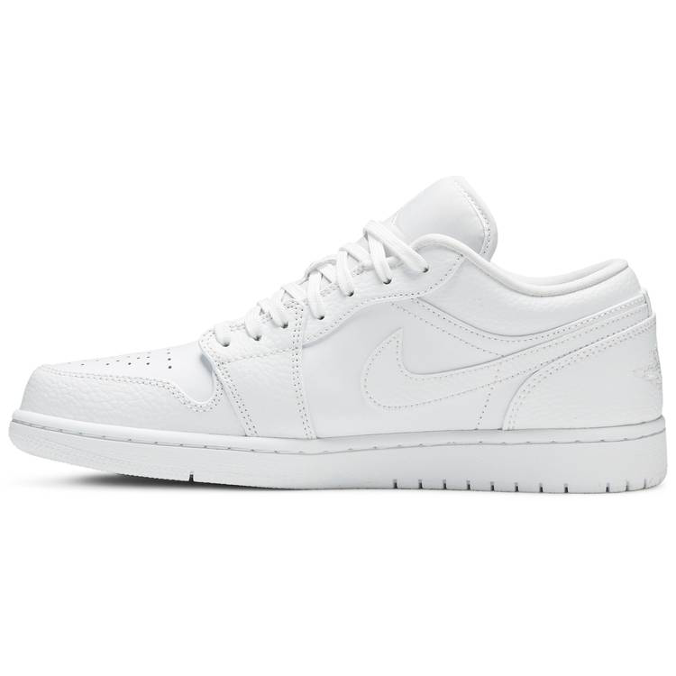 Tenis Air Jordan 1 Low Triple White 2019