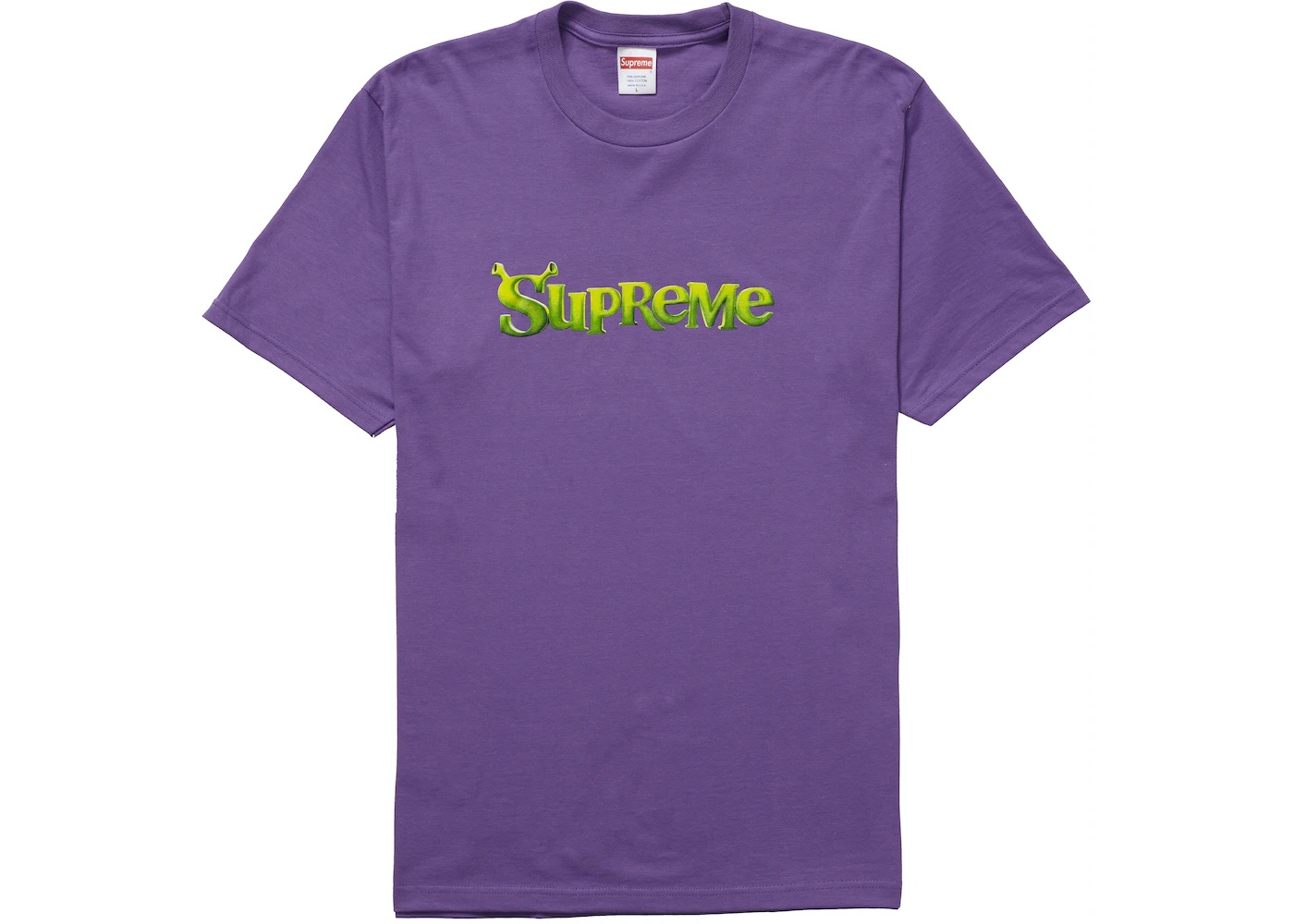 Supreme Shrek Tee Purple