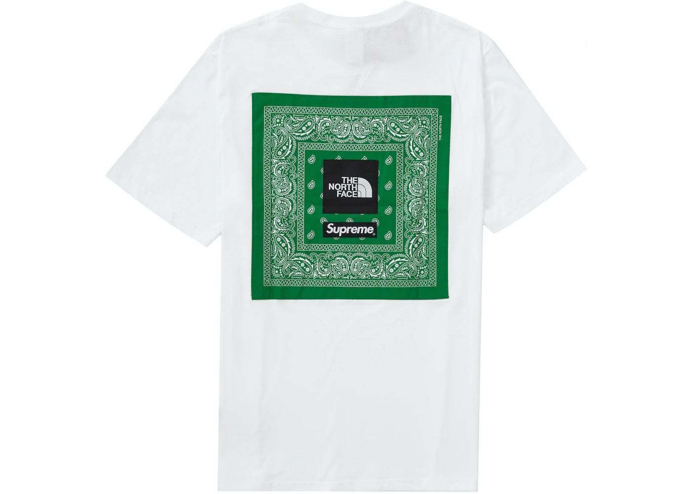 Supreme The North Face Bandana Tee White 