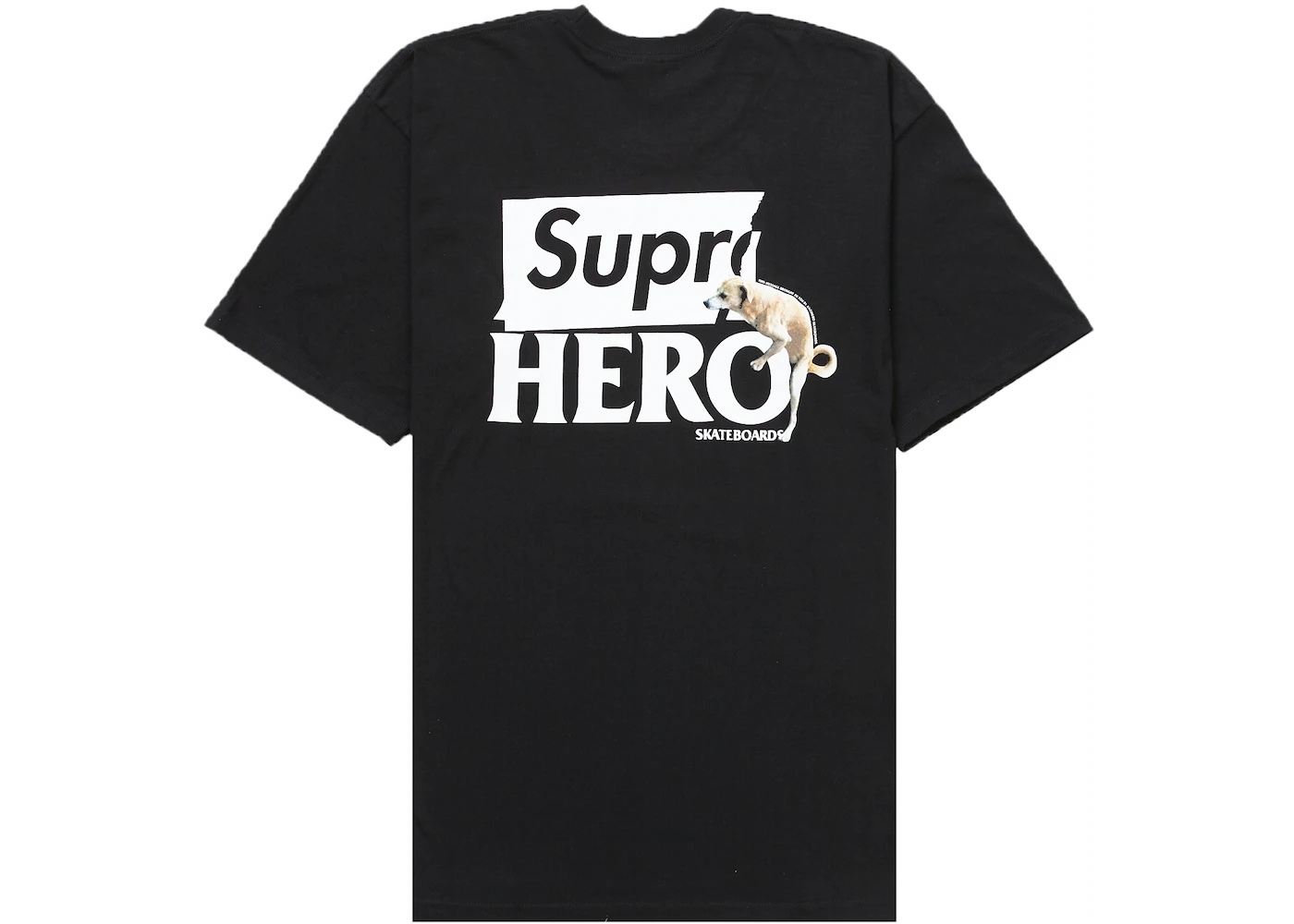 Supreme Antihero Dog Tee Black