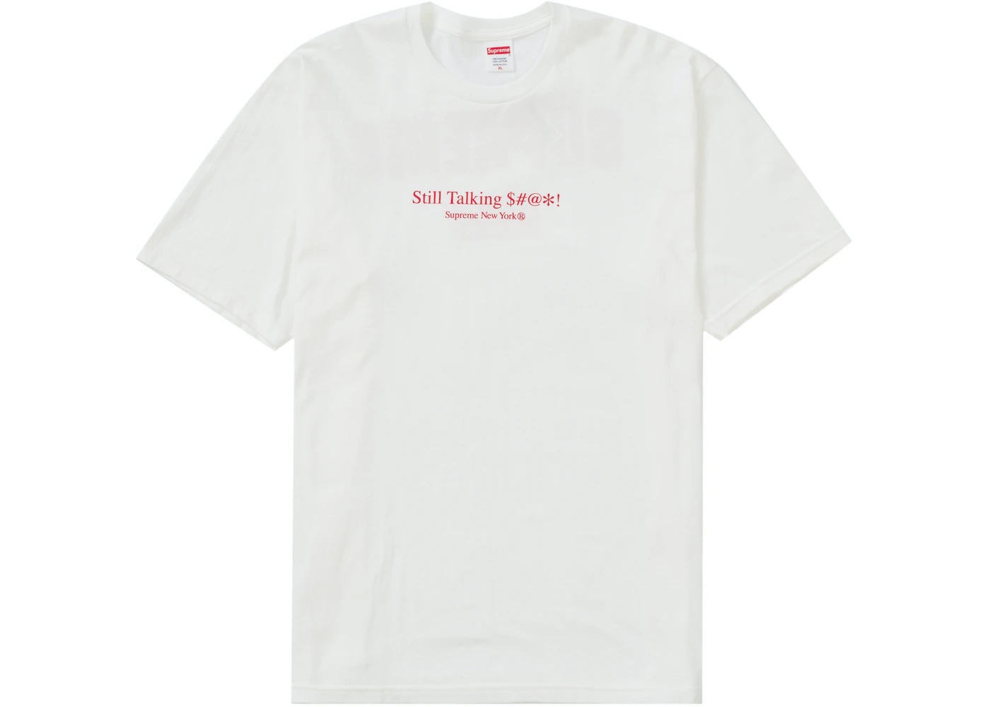 Supreme Still Talking Tee White 