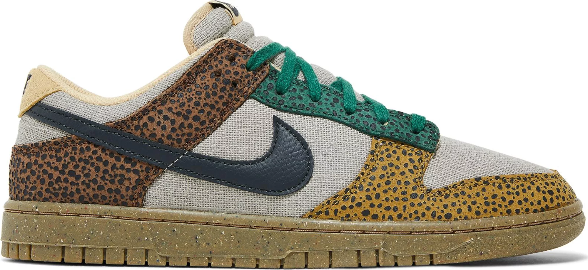 Tenis Nike Dunk Low Safari Golden Moss