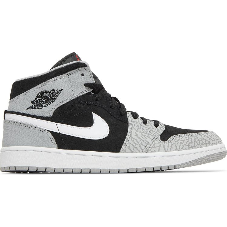 Tenis Air Jordan 1 Mid Elephant Print