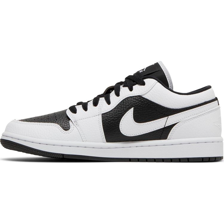 Tenis Air Jordan 1 Low Se Homage Split White Black