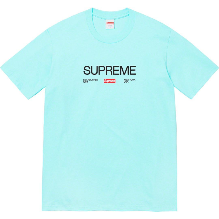 Supreme Est. 1994 Tee Turquoise