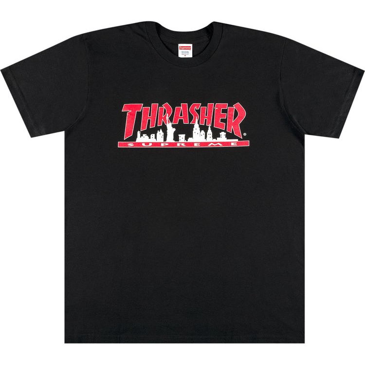 Supreme Thrasher Skyline Tee Black 