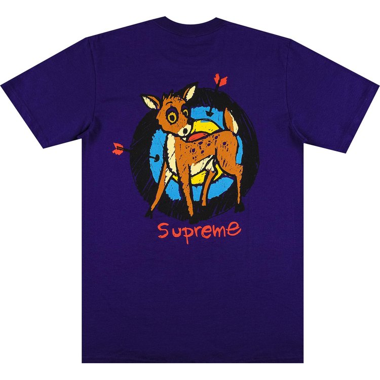 Supreme Deer Tee Purple
