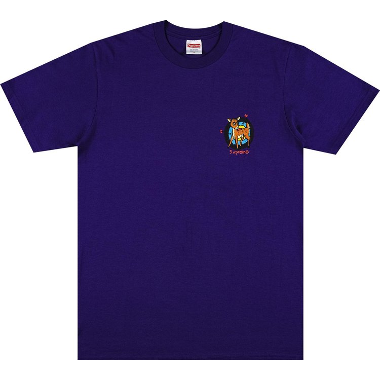 Supreme Deer Tee Purple