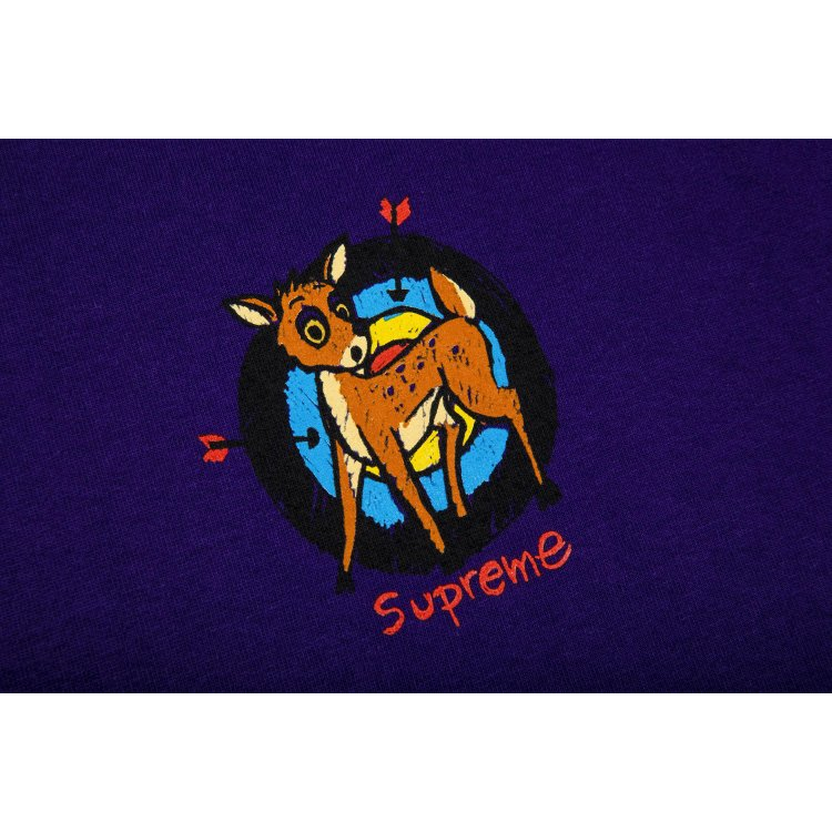 Supreme Deer Tee Purple