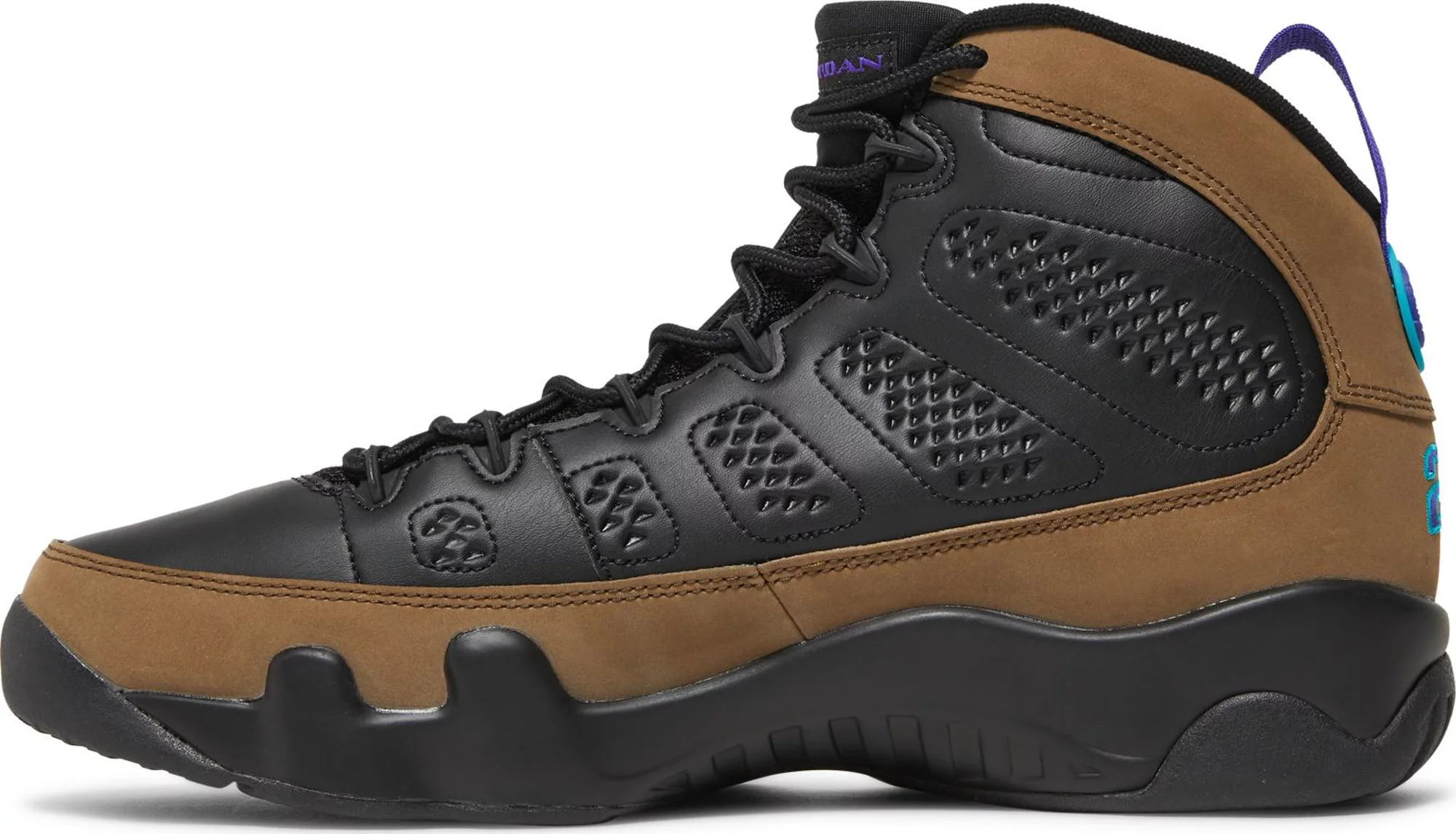 TENIS JORDAN 9 LIGHT OLIVE CONCORD