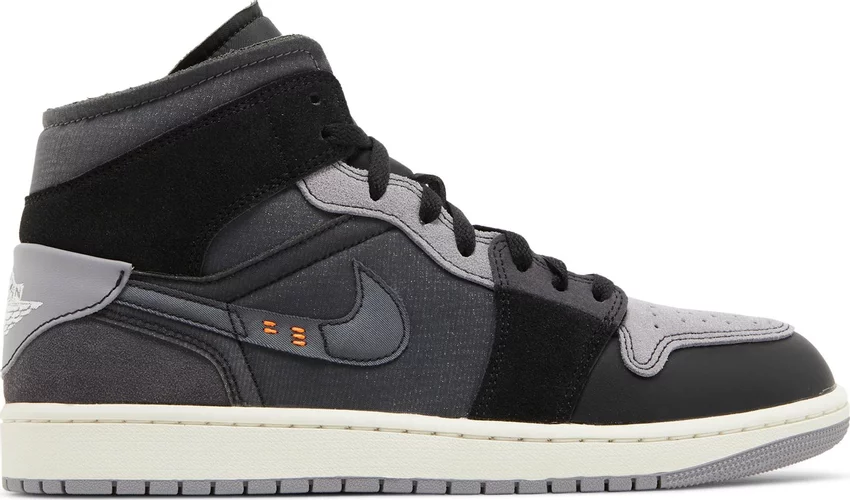 Tenis Air Jordan 1 Mid Craft Inside Out Black
