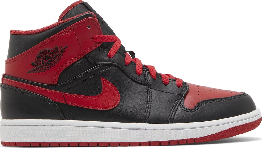 Tenis Air Jordan 1 Mid Alternate Bred