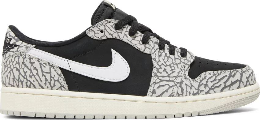 Tenis Air Jordan 1 Low Og Black Cement